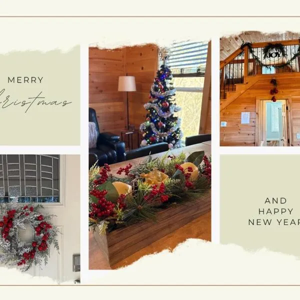 Christmas Cozy Cabin - 10 min to Parkway - Mt View- Hot Tub, hotel in Sevierville