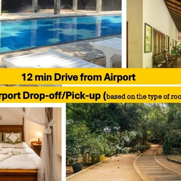 Ceylon Kingsmen Garden - Katunayake Airport Transit Hotels，尼甘布的飯店