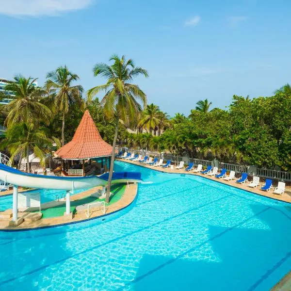 Hotel Las Americas Casa de Playa、カルタヘナ・デ・インディアスのホテル