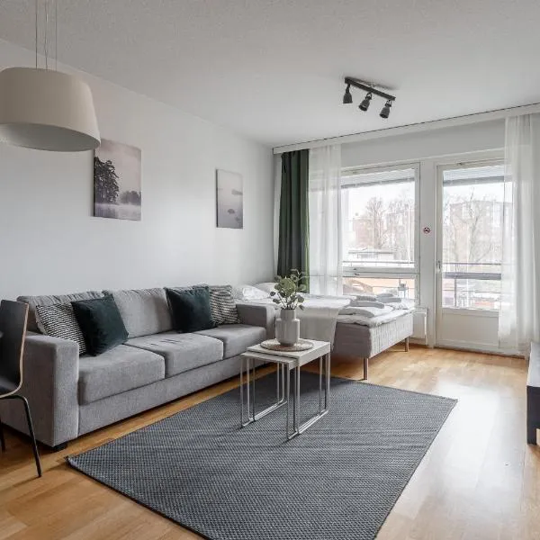 "ESPA" - Modern 1BR Apartment with Sauna, Balcony & Free Parking, hotel in Tampere