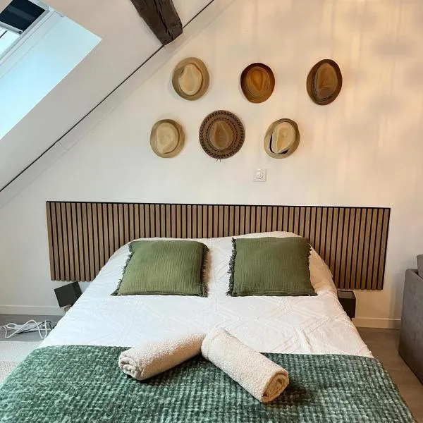 Centre Nemours Studio cosy tout équipé et climatisé - proche Gare, hotel en Nemours