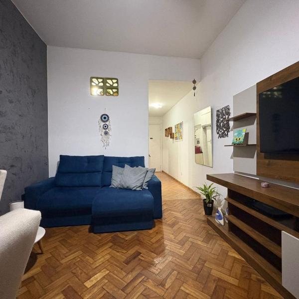 Apartamento aconchegante no posto 6