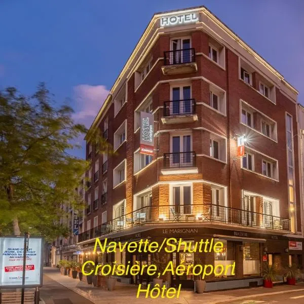 The Originals Boutique, Hôtel Le Marignan,Le Havre Centre Gare，勒阿弗爾的飯店