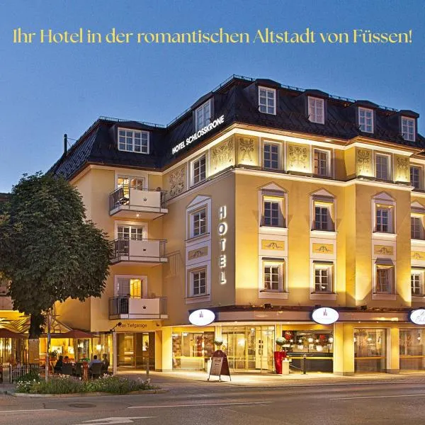 Hotel Schlosskrone, hotel in Füssen