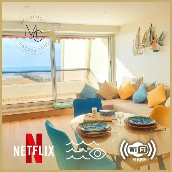 Zen Marina, T3 face mer pour 6 pers, hotel a Saint-Jean-de-Monts