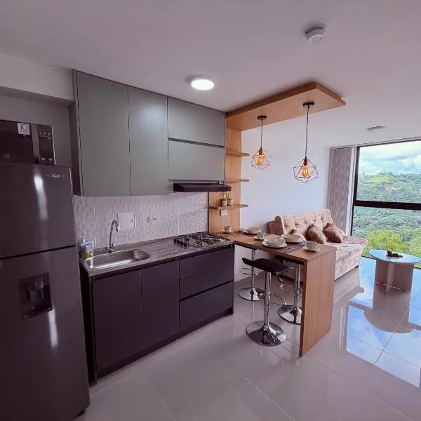 Nuevo apartamento moderno, espectacular vista โรงแรมในมานิซาเลส