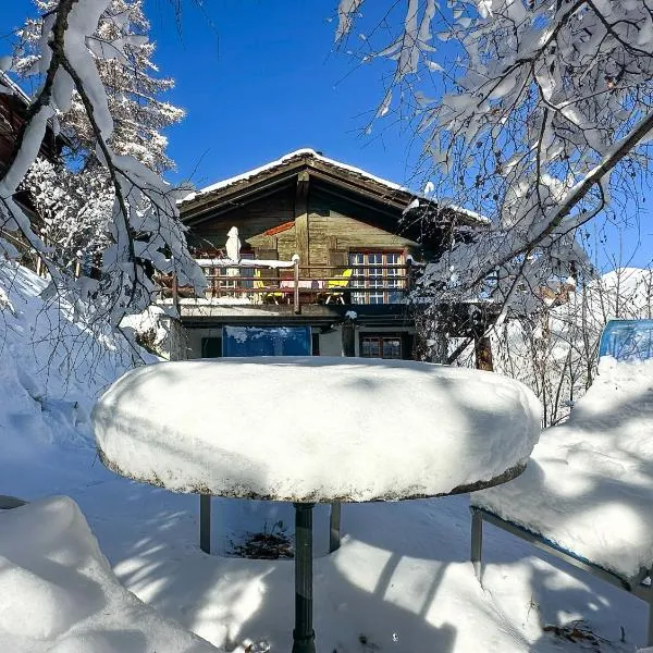 Chalet le Moulin - calme, nature, cheminée, vue, ξενοδοχείο σε Liddes