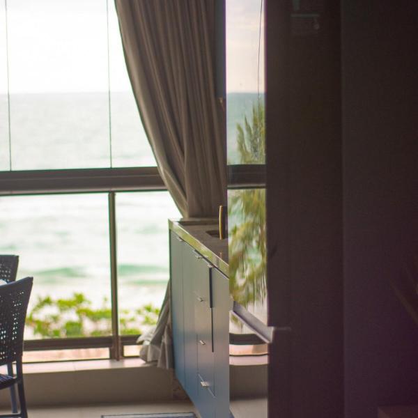 Estúdio azul Pé na areia e vista para o mar - Foto 2