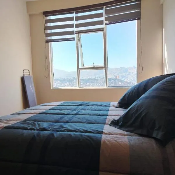 Moderno y acogedor apartamento, zona tranquila, cerca de embajadas, hotel v destinaci La Paz