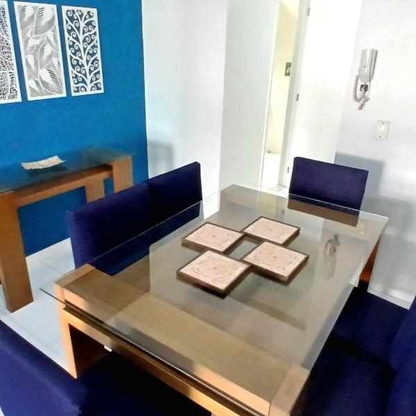 Apt Beira Mar Praia Forte WiFi Ar Garagem Lavaroupa - Foto 4