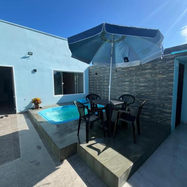 Linda Casa no Litoral - com área gourmet, piscina, internet