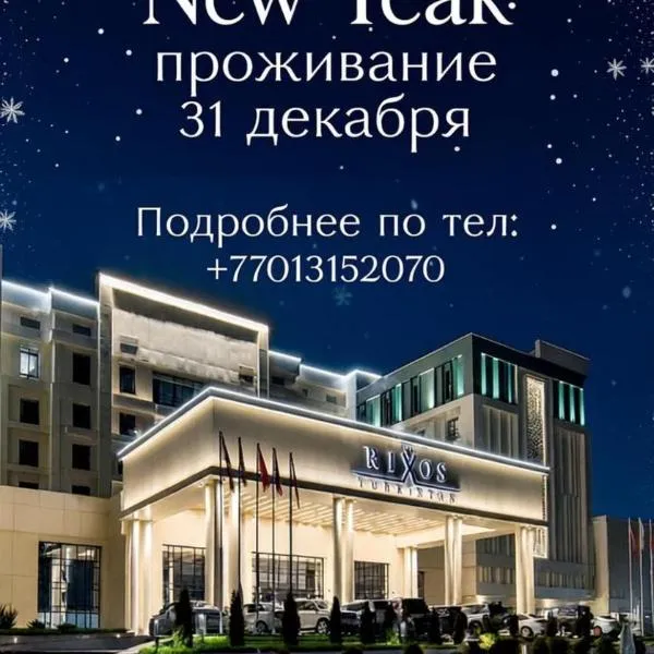 Rixos Turkistan, hotel in Türkistan