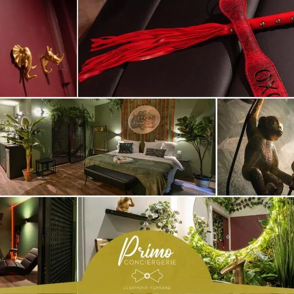 Secret Jungle - Love Room by PRIM0 C0NCIERGERIE, hotel in Royat