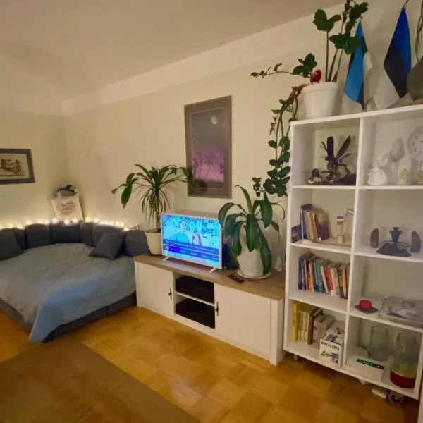 2-room apartment with balcony 60m2 in Viimsi center, hotel in Haabneeme