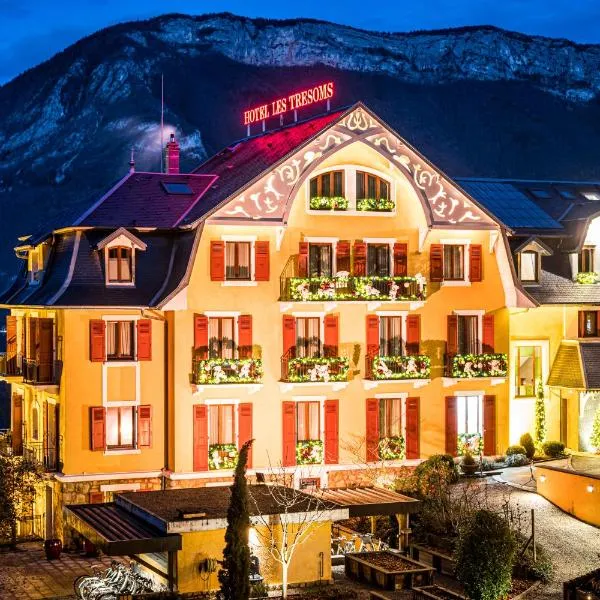 Les Trésoms Lake and Spa Resort, hotel v Annecy