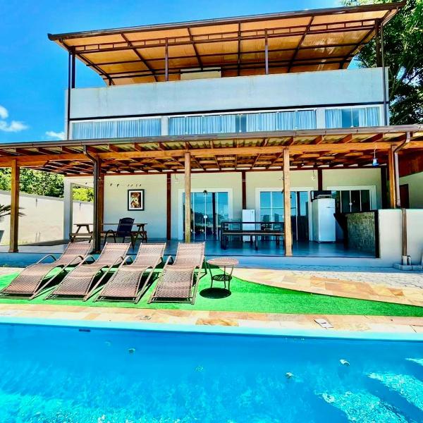 Casa com piscina e 04 suítes e linda vista para toda a cidade - Foto 3