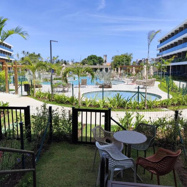 Maravilha em Praia de Muro Alto - Beach Class Verano - Studio 45m Com Garden