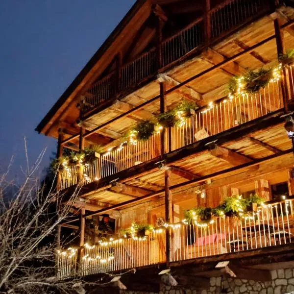 Tabià Fregona, Chalet Alpino con vista e stile tradizionale, hotel v destinaci Fregona