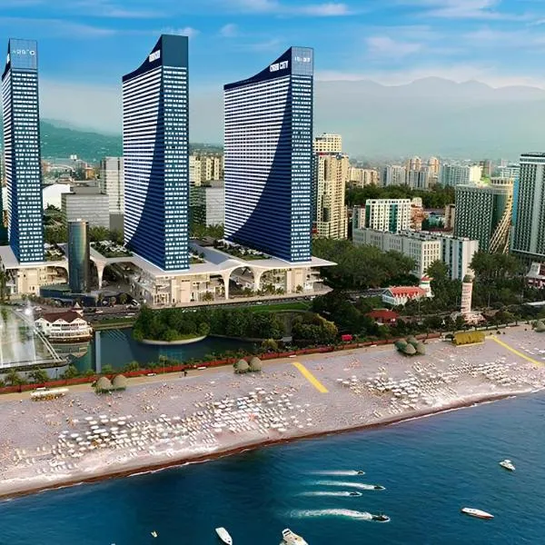 batumi panorama orbi city sea view, hotel en Batumi