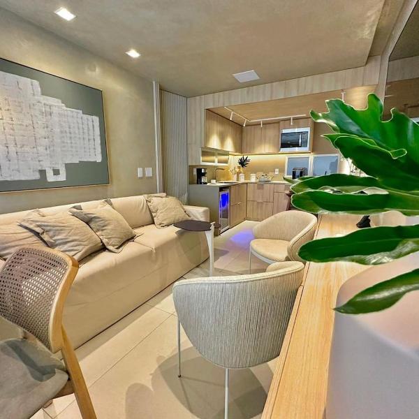 Apartamento Luxuoso - 2 Qrts Elegância e Conforto