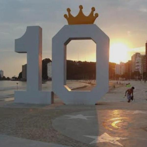 Pé na areia Praia Shopping