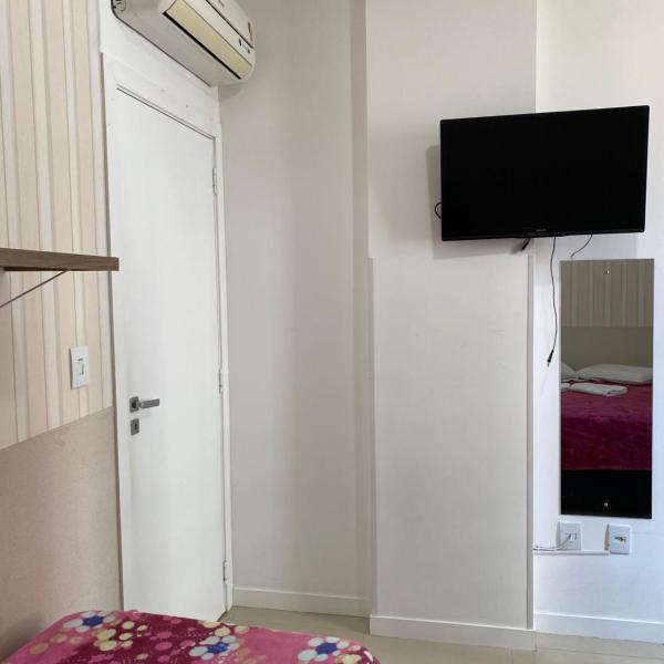 Suíte 1 com cama de casal,em apartamento compartilhado ar condicionado, tv, e Wi-fi -frigobar - Foto 5