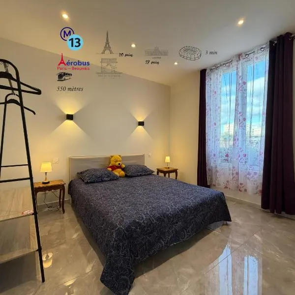 Appartement 2 pièces - 550mètres du metro 13, hotel in Saint-Denis