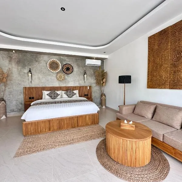 Ginas villa 3 private pool and modern tropical, hotel i Ubud