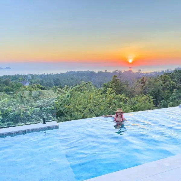 Anora Villa Sunset View 3BR, hotel em Ko Phangan