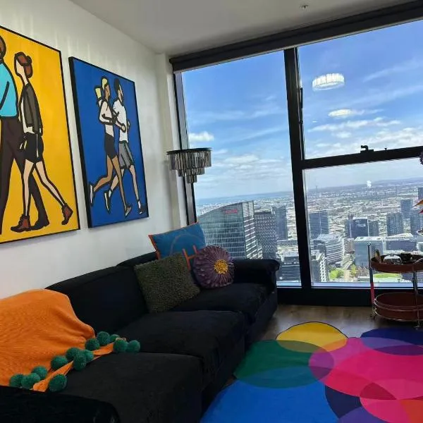 Great View CBD Single Bedroom Apt Near Southern Cross, hotel en Melbourne