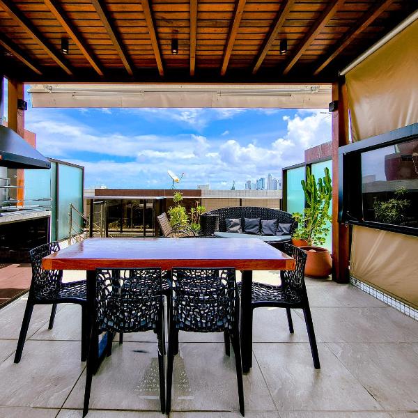Cobertura com jacuzzi a 130m da praia de Tambaú - Foto 5