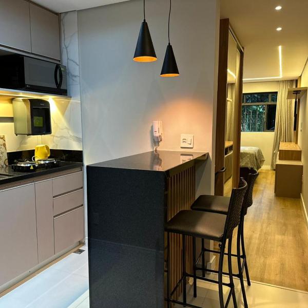 Apt Design - Asa Sul região central de Brasília com ar condicionado