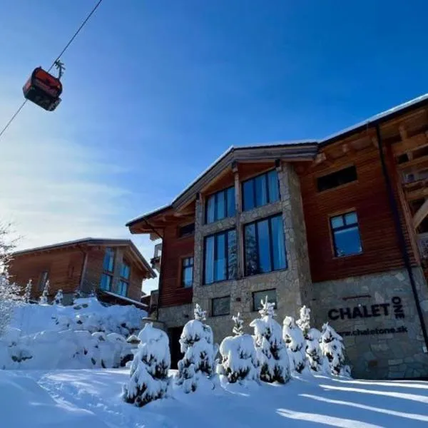 1 CHALET SkiRelax JASNÁ、デマノブスカ・ドリーナのホテル