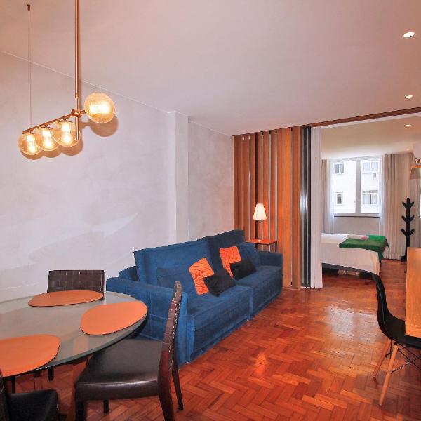 Studio moderno, renovado e perto da praia - Foto 4