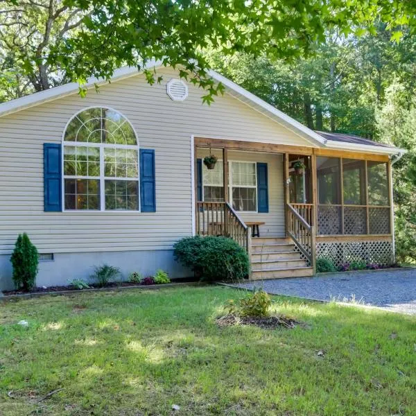 Quiet Ocean Pines Retreat Dogs Welcome!, hotel a Ocean Pines