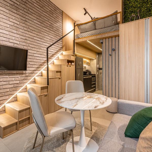 Loft Alto Padrão Metrô Brooklin, Consulado, Shopping Morumbi & Market Place