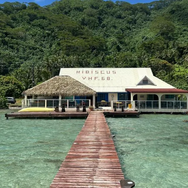 Pension Hibiscus Taha'a, hotel en Vaitoare