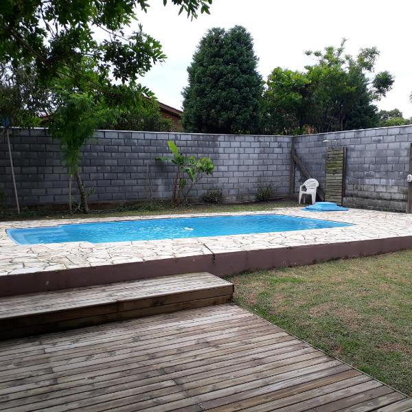 Casa lagoa de ibiraquera com piscina