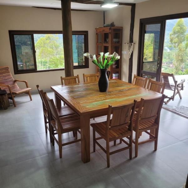 Casa Refugio de Itamambuca com vista panorâmica da praia - Foto 4