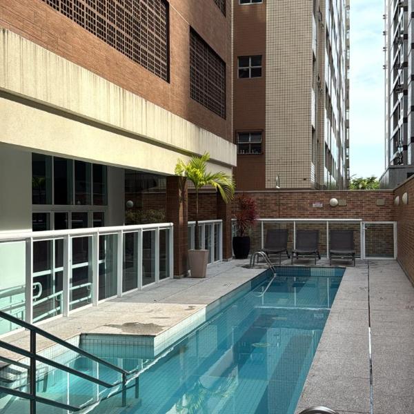 Flat Vista Mar em Santos Praia - Foto 4
