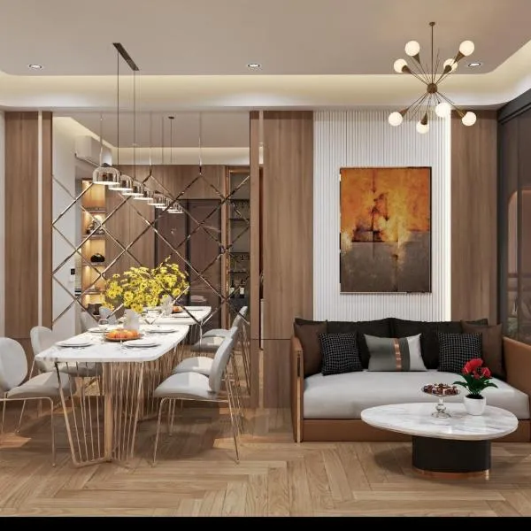 CBD Luxury Apartment in Rivergate Tower, hotel v Ho Či Minově městě