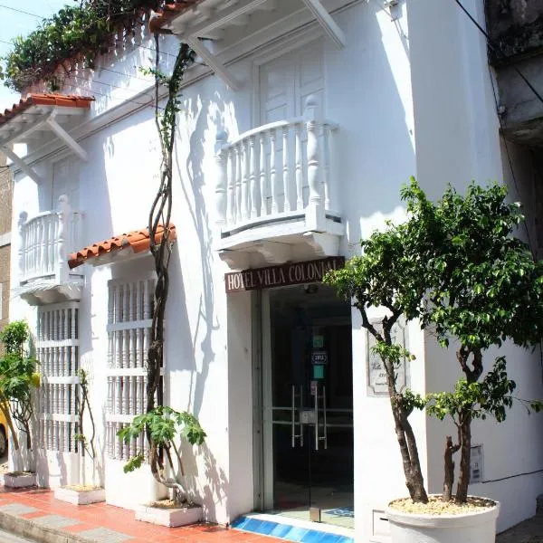 Hotel Villa Colonial By Akel Hotels、カルタヘナ・デ・インディアスのホテル