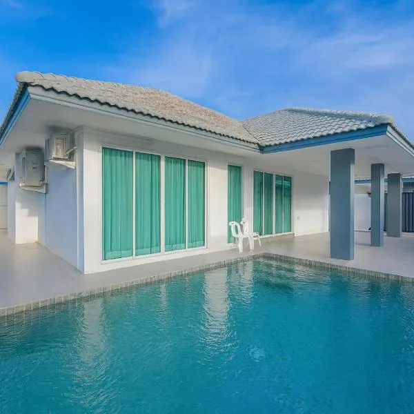 芭提雅 私人泳池别墅 中天海滩 别墅预定 家庭私密度假别墅 4卧室5卫2厅 โรงแรมในหาดจอมเทียน