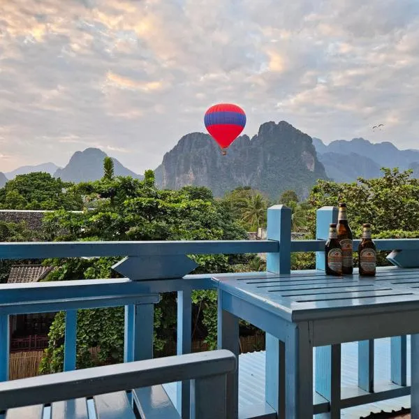 west water hostel, hotel in Vang Vieng