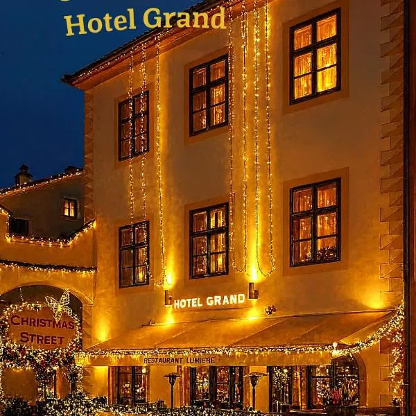 格兰酒店，位于捷克克鲁姆洛夫的酒店