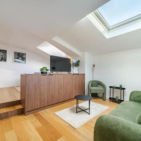 Emplacement exceptionnel Deux Chambres AC WIFI, hotel en Niza