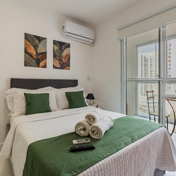 Studio Conforto com Piscina e Ar condicionado