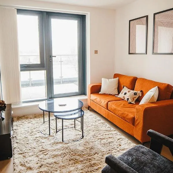 2 bed Flat Leeds Centre - Balcony, Free parking & Darts, hotell i Leeds