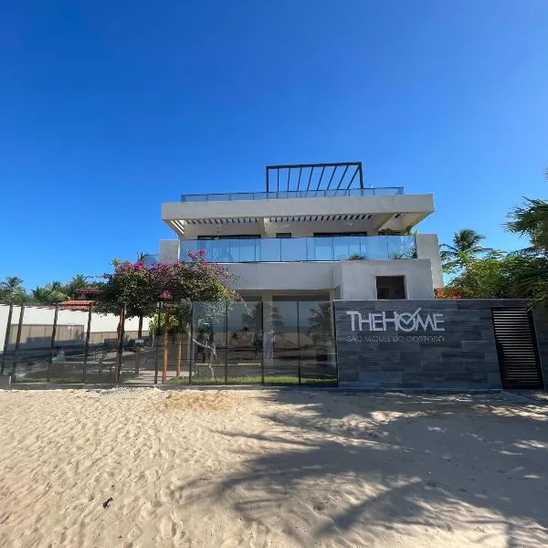 Pé na areia com piscina privativa e 3 suítes, hotel a São Miguel do Gostoso