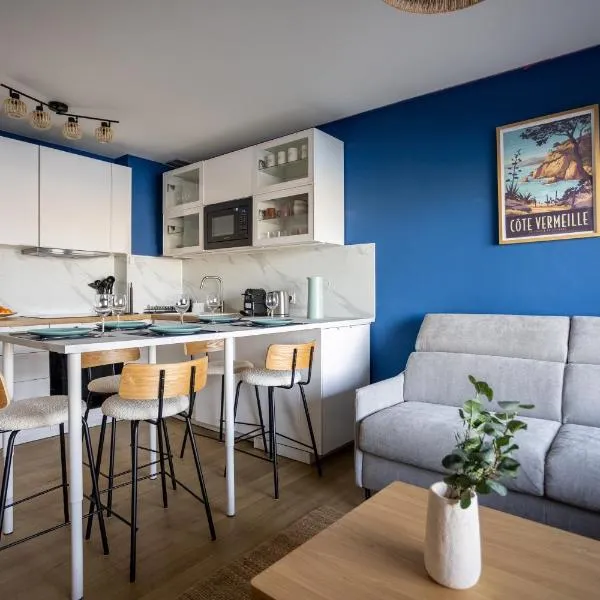 Cap Coudalère, Écrin du lac, triplex climatisé avec terrasses, hotel i Le Barcarès